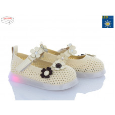Туфли Poni Kids A1081 beige LED