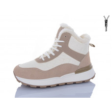 Ботинки Aba 8711 beige-khaki