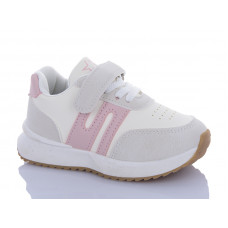 Кроссовки Comfort-Baby 8820 сір-рож.(26-30)