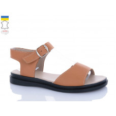 Босоножки Garti 140 руда шкіра