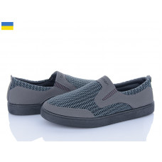 Слипоны Львов База B&R 501 сірий