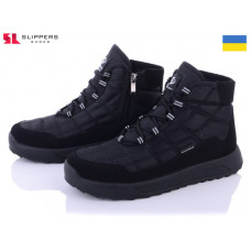 Ботинки Slipers 3804 чорний