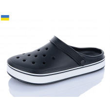 Кроксы Dago Верта M5001 чорний