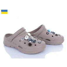 Кроксы Roks Dago 426 бежевий