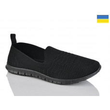 Слипоны Demur 648 чорний