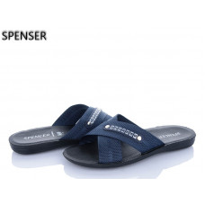Шлепанцы Spencer 0301 синій