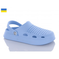 Кроксы Inblu Сабо N8 блакитний