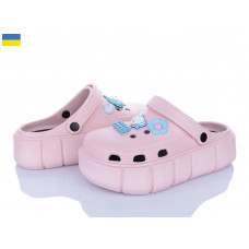 Кроксы Roks 152-9006 пудра
