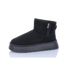 Угги Yiyi D71 black батал