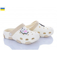 Кроксы Inblu 401 бежевий