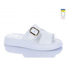 Шлепанцы Sali 521 білий біл-п.